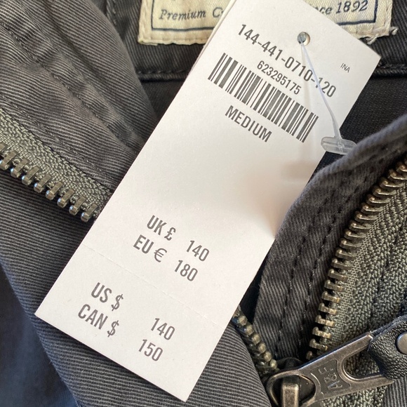 NWT Abercrombie & Fitch Long Utility Jacket - Picture 8 of 10